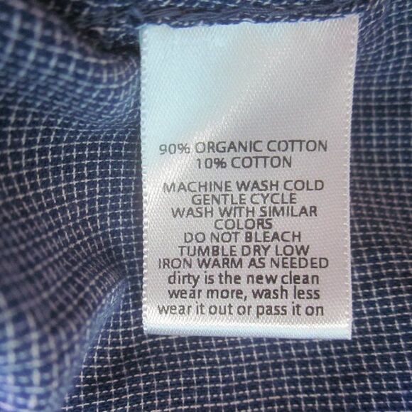 Horny Toad Womens Blue Button Up Shirt Summer Weight Size S Travel Long Sleeve - Picture 9 of 12